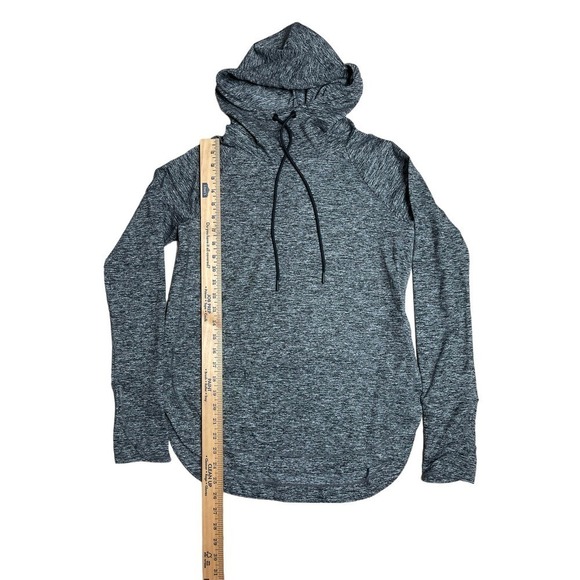 Athleta Uptempo Hooded Pullover in Gray - Picture 5 of 5